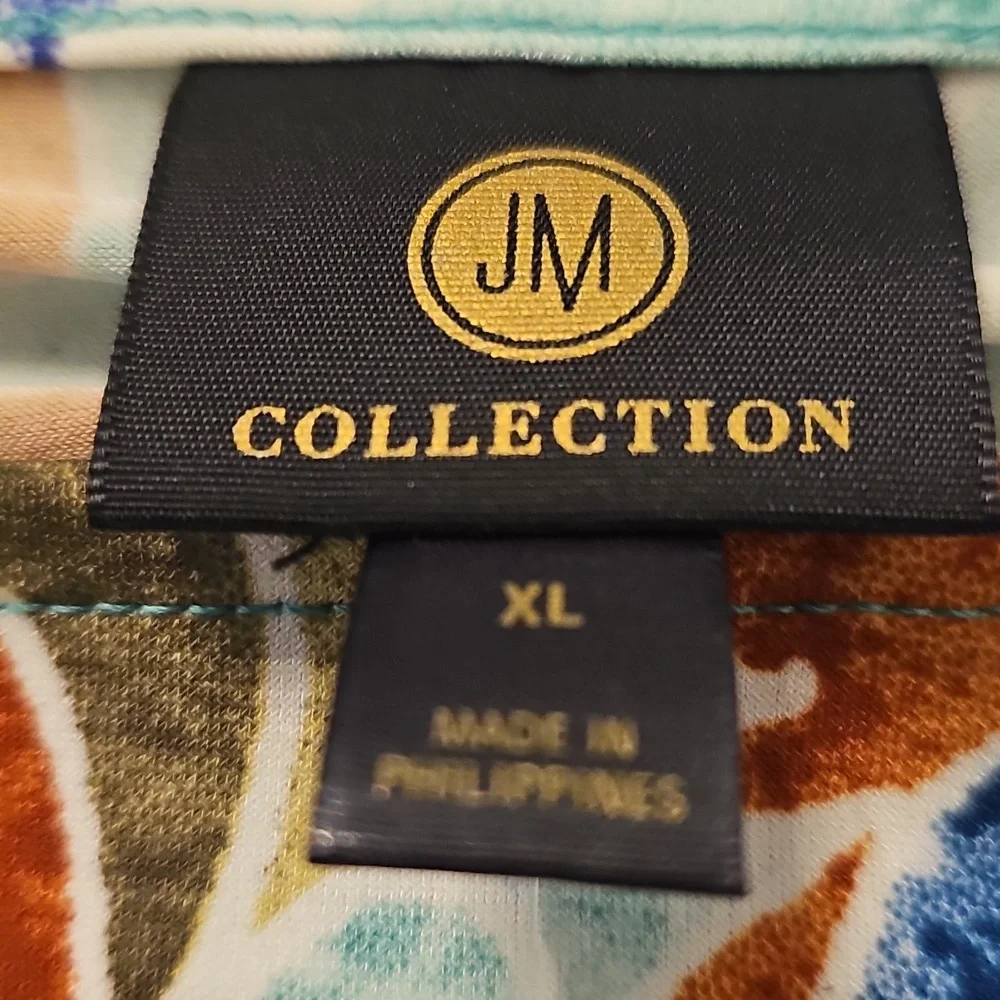 NWT JM Collection Petite Teal Dolman Sleeve Short Sleeve Boxy Tunic XL/XXL - Picture 9 of 11